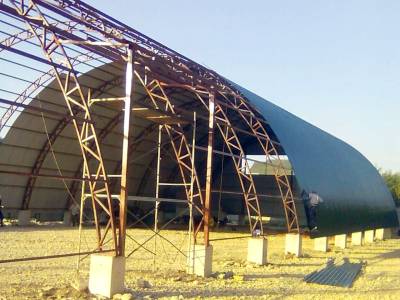 Быстровозводимые ангары