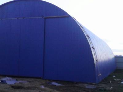 Строительство арочных ангаров