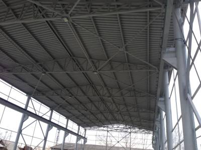 Строительство прямостенных ангаров