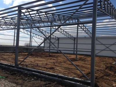 Строительство прямостенных ангаров